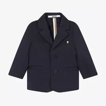 Пиджак BOSS Kidswear, темно-синий