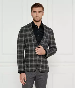 Пиджак Boss Slim Fit, серый