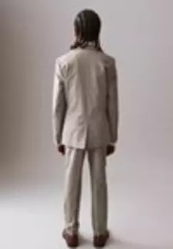 Пиджак CHECK REGULAR FIT Next, бежевый