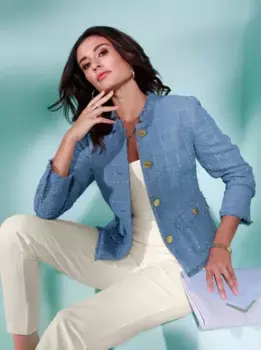Пиджак Creation L "Blazer", голубой