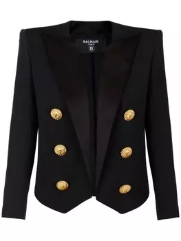 Пиджак Grain De Poudre Balmain, черный