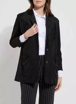 Пиджак Heidi Vegan Suede Lysse, черный