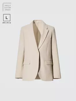 Пиджак kando Uniqlo, 31 бежевый