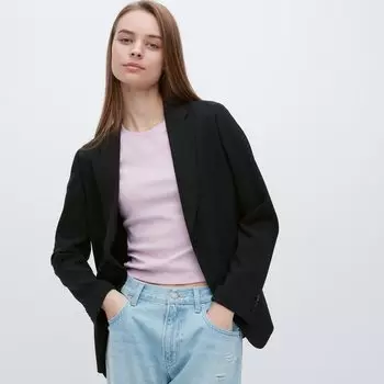 Пиджак Kando Uniqlo, черный