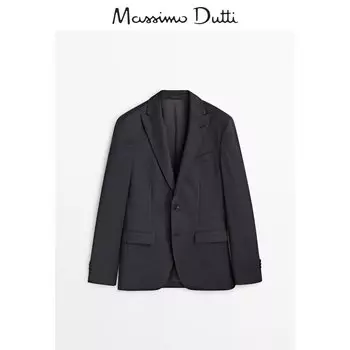 Пиджак мужской Massimo Dutti, темно-серый