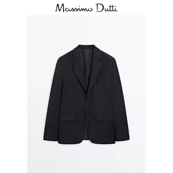 Пиджак мужской Massimo Dutti, темно-синий