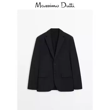Пиджак мужской Special Massimo Dutti, черный