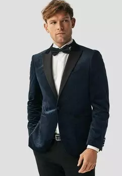 Пиджак SLIM FIT PATTERNED Next, цвет navy