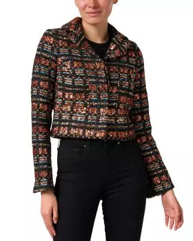 Пиджак Smythe Tweed, цвет black multi