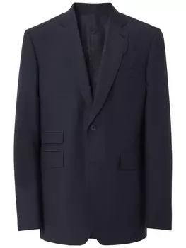 Пиджак строгого кроя Burberry, черный