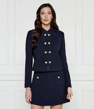Пиджак Tommy Hilfiger Cropped Fit, синий