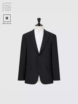 Пиджак Uniqlo, черный