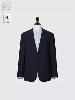 Пиджак Uniqlo, синий