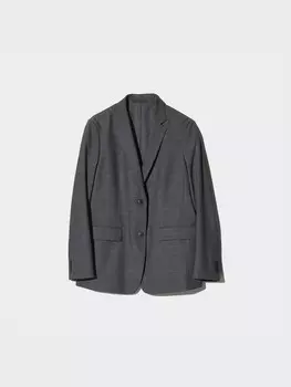 Пиджак Uniqlo, темно-серый