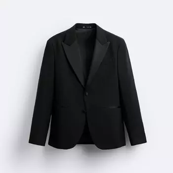 Пиджак Zara Suit Dinner Jacket, черный