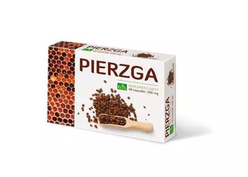 Pierzga, Биологически активная добавка, 48 капсул.