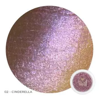 Пигмент косметический Золушка 2мл P-02-, MANYBEAUTY
