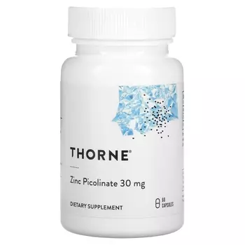 Пиколинат цинка Thorne 60 капсул