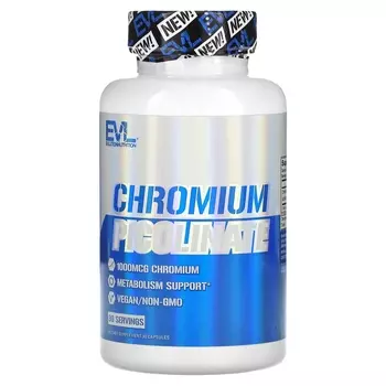 Пиколинат хрома EVLution Nutrition, 30 капсул