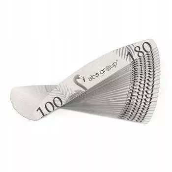 Пилочка для ногтей Aba Group Crescent 180/240 Набор из 25 шт.