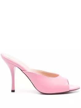 PINKO janis 105мм мюли, розовый