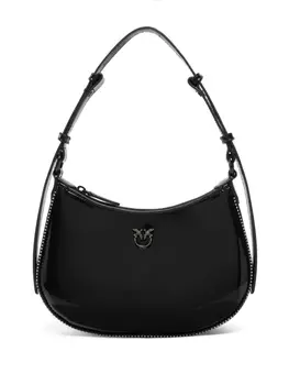 PINKO мини-сумка на плечо Love Half Moon, черный