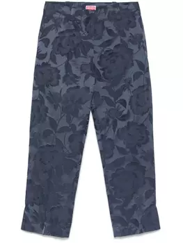 Пионы брюки Kenzo, синий