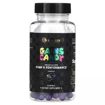 Добавка ALPHA LION Gains Candy S7, 60 капсул