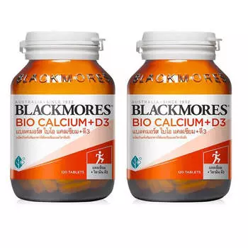 Добавка Blackmores Bio Calcium + D3, 2 банки по 120 таблеток