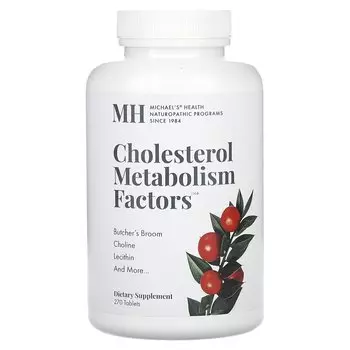 Добавка Michael's Naturopathic Cholesterol Metabolism Factors, 270 таблеток