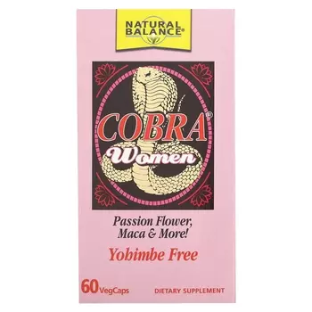 Добавка Natural Balance Cobra Women, 60 капсул
