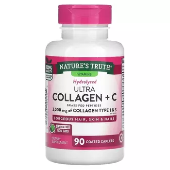 Добавка Nature's Truth Ultra Collagen, 90 капсул