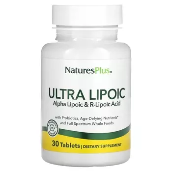 Добавка NaturesPlus Ultra Lipoic, 30 таблеток