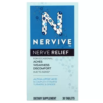 Добавка Nervive нервная помощь, 30 таблеток