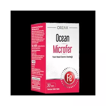 Добавка Ocean Microfer Supplementary Food, 30 таблеток