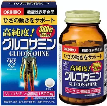 Добавка Orihiro Glucosamine, 900 таблеток