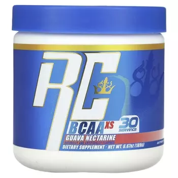 Добавка Ronnie Coleman Vital Edition BCAA XS нектарин и гуава, 189 г