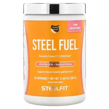 Пищевая добавка SteelFit Steel Fuel розовый грейпфрут, 330 г