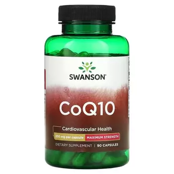 Добавка Swanson CoQ10, 90 капсул