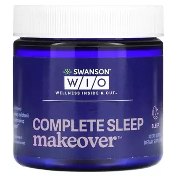 Пищевая добавка Swanson WIO Complete Sleep Makeover Sleep для сна