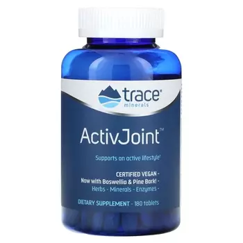 Пищевая добавка Trace Minerals ActivJoint, 180 таблеток