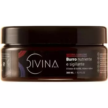 Питательное масло для афро и вьющихся волос 300мл Divina Blk