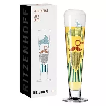 Пивной бокал Hero Festival № 10 от Кристин Кордес Ritzenhoff, синий