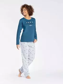 Пижама Belamy, цвет blau/wei