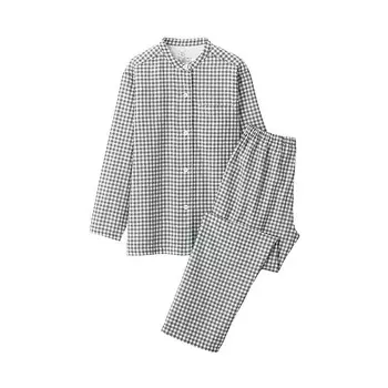 Пижама бесшовная Muji женская, темно-синий
