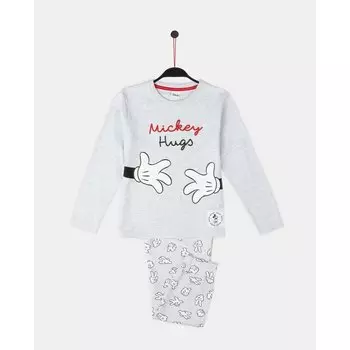 Пижама Disney Mickey Hugs, серый