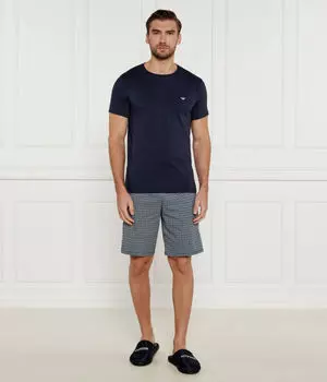 Пижама Emporio Armani Regular Fit, синий