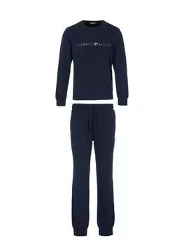 Пижама Emporio Armani Underwear, синий