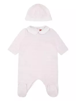 Пижама хлопковая Missoni Kids, розовый