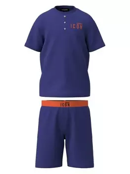 Пижама Icon Dsquared2 Kids, синий